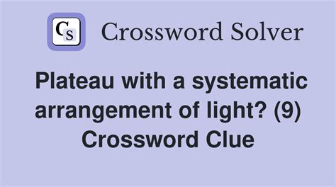 plateau crossword clue|plateau dan word.